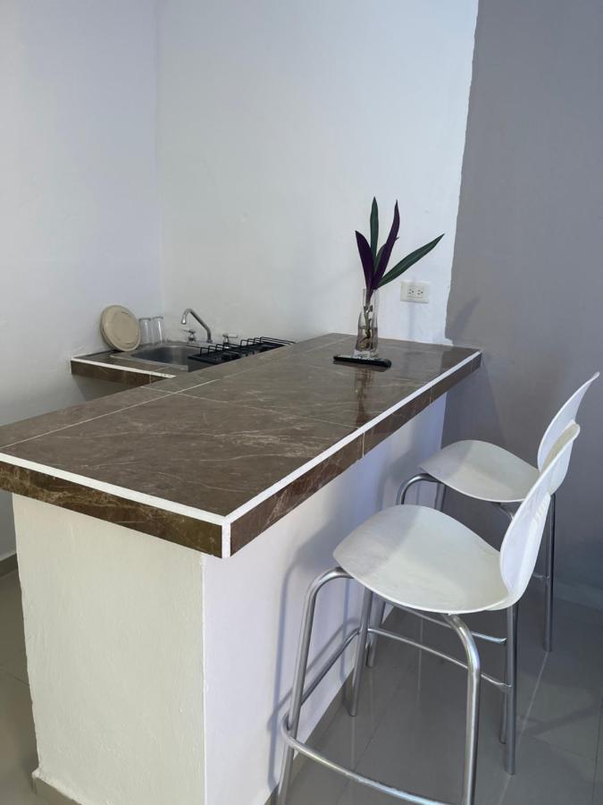Apartamentos Cupules Merida Bagian luar foto